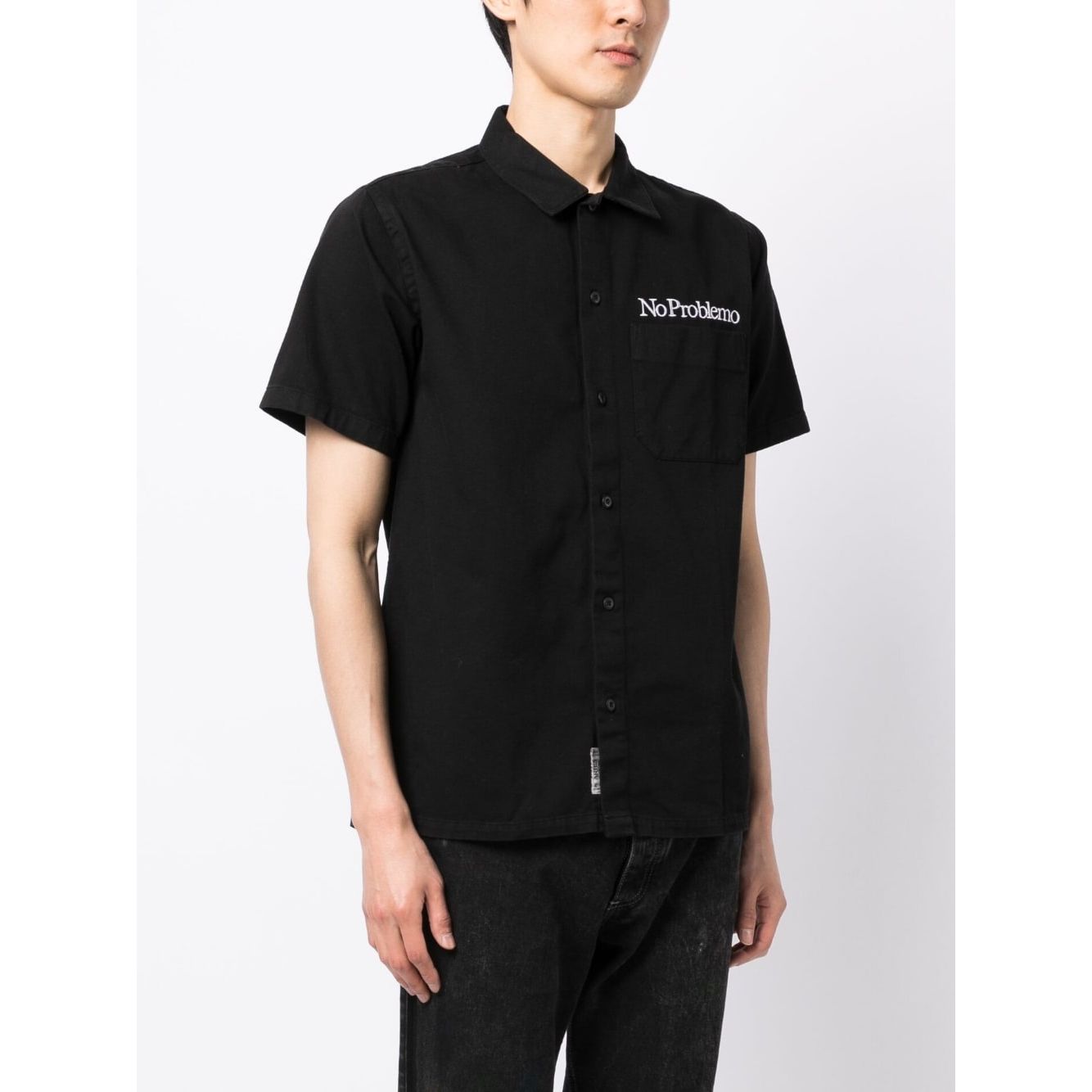 Aries Shirts Black Shirts