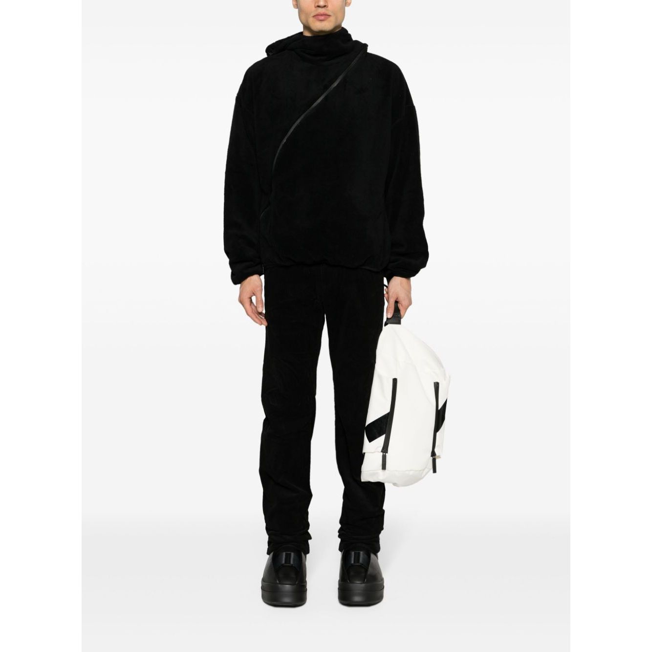 POST ARCHIVE FACTION Trousers Black Trousers