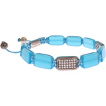 Nialaya CZ Opal 925 Silver Bracelet NIA20239-1