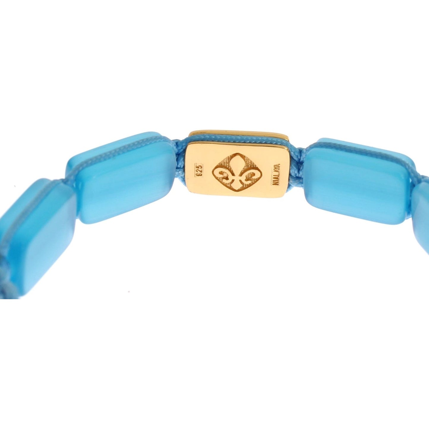 Nialaya CZ Opal 18K Gold 925 Bracelet NIA20234-1