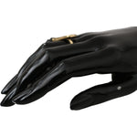 Nialaya Gold Wing Clear CZ 925 Silver Authentic Women NY104-5.5