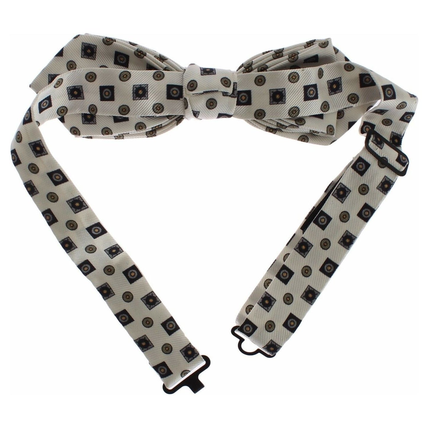 Dolce & Gabbana Elegant Baroque Silk Tie & Leather Belt Set Belt Dolce & Gabbana Light Slate Gray