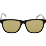 Diesel Black Frame DL0330-D 01E 57 Yellow Transparent Lenses Sunglasses GLA840