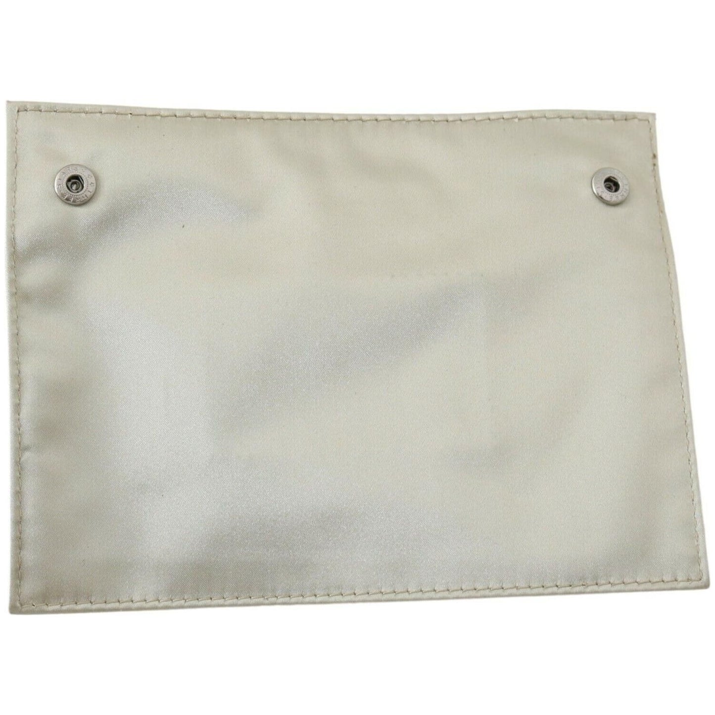 WAYFARER Elegant White Fabric Coin Wallet WOMAN WALLETS WAYFARER Gray