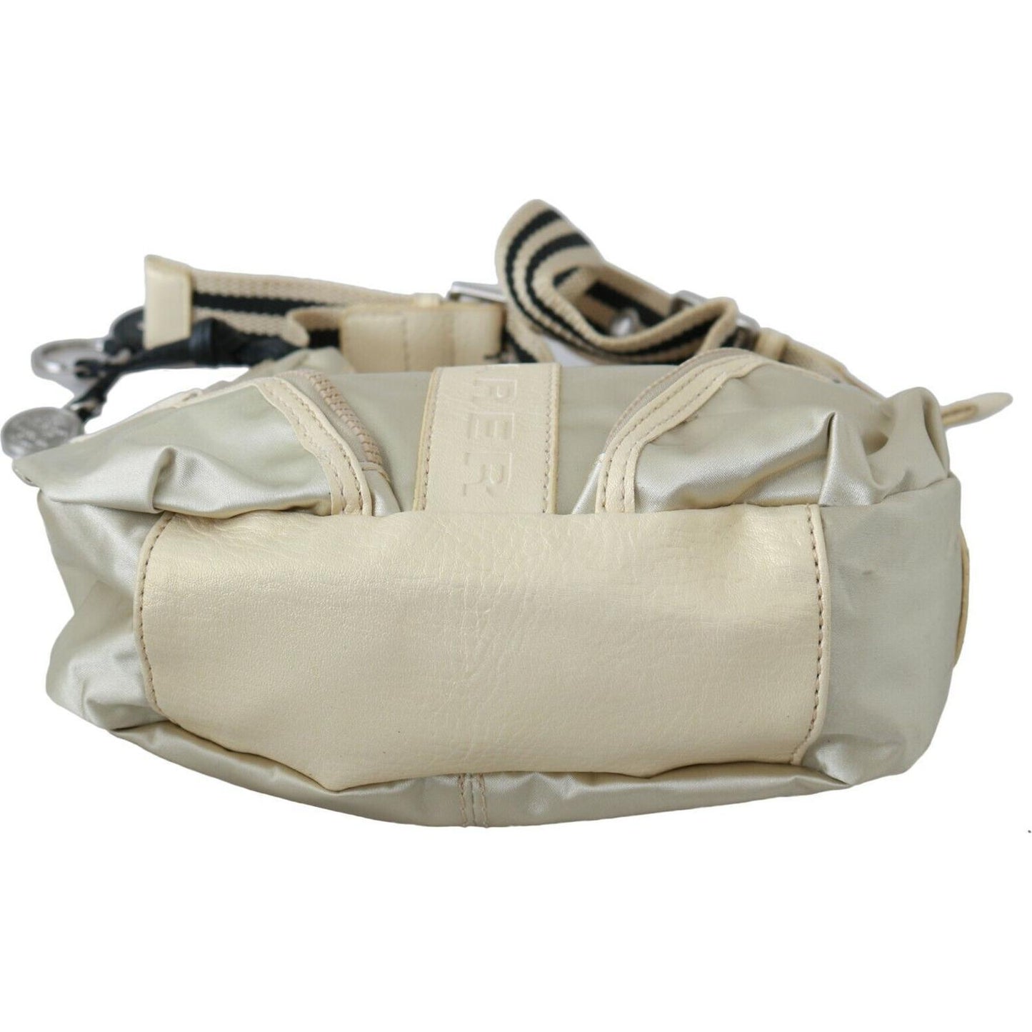 WAYFARER Chic White Fabric Shoulder Bag - Perfect for Any Occasion Crossbody Bag WAYFARER Dark Gray