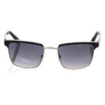 Frankie Morello Black Metallic Fiber Men Sunglass FR-22135