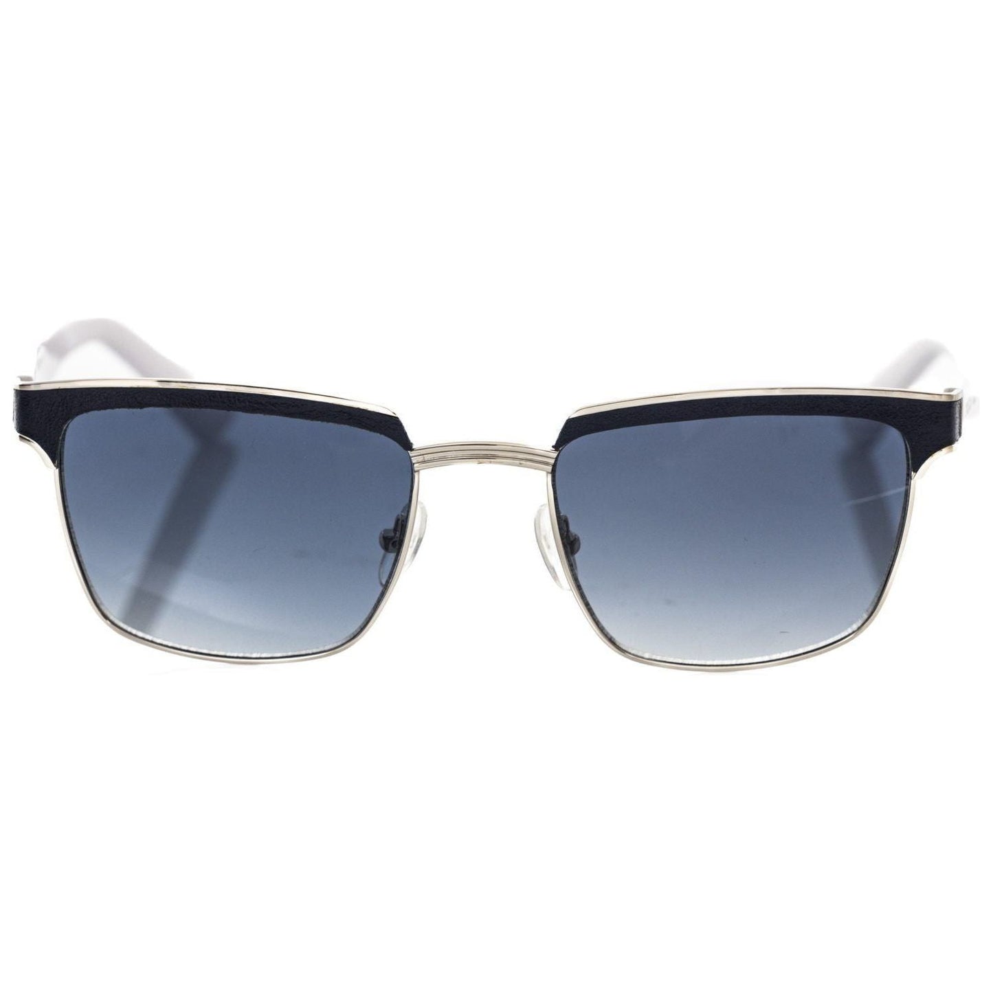 Frankie Morello Black Metallic Men Sunglass FR-22133