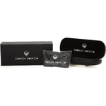 Frankie Morello Black Metallic Men Sunglass FR-22133