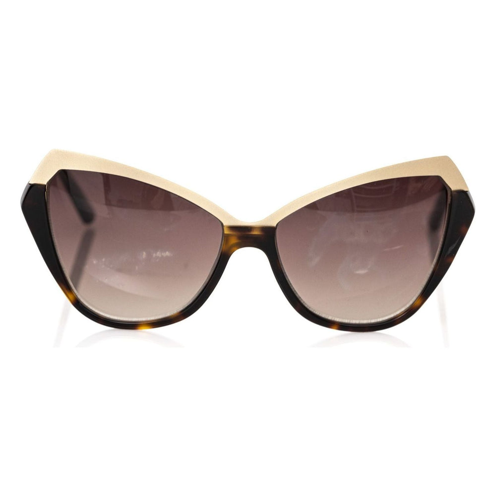 Frankie Morello Black Acetate Women's Sunglass FR-22081