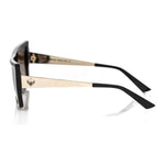 Frankie Morello Black Acetate Women's Sunglass FR-22069