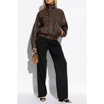 Saint Laurent grain de poudre wool trousers Trousers