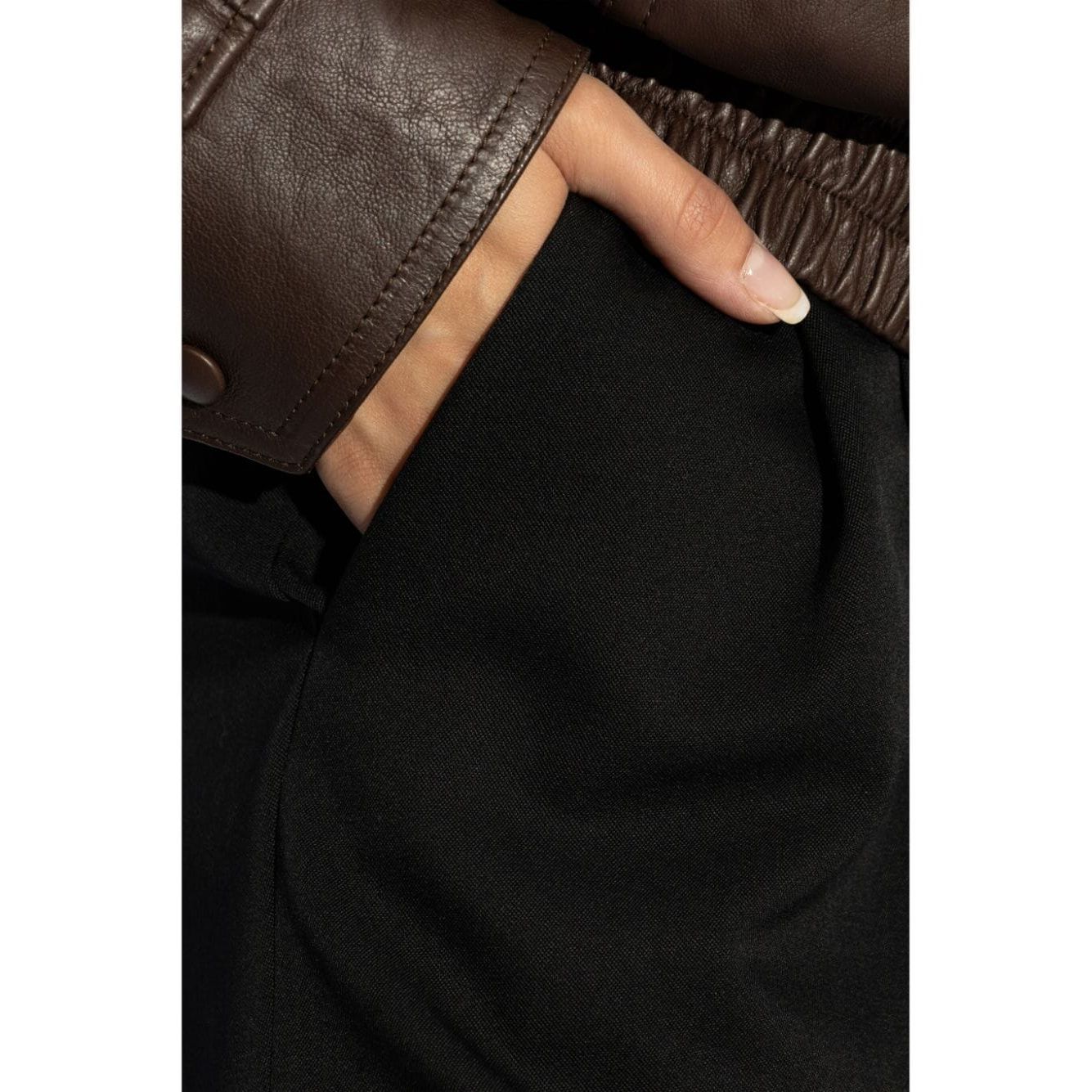 Saint Laurent grain de poudre wool trousers Trousers