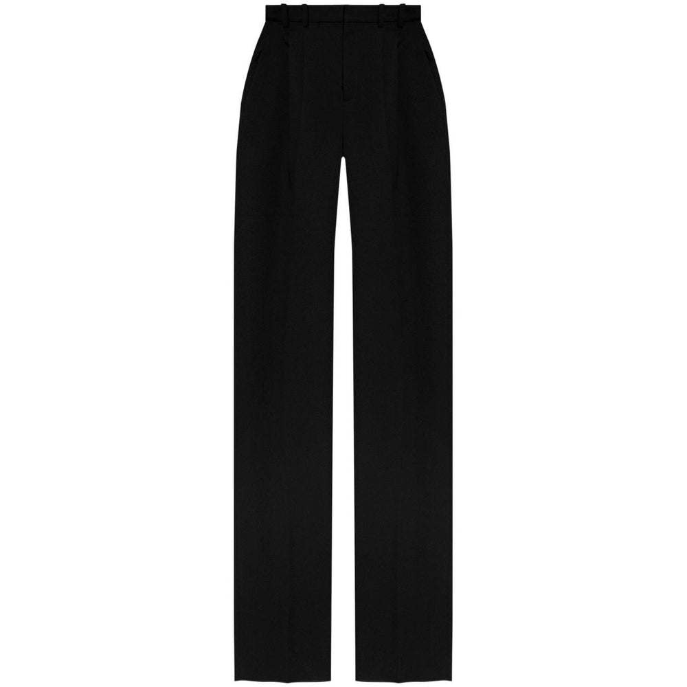 Saint Laurent grain de poudre wool trousers Trousers