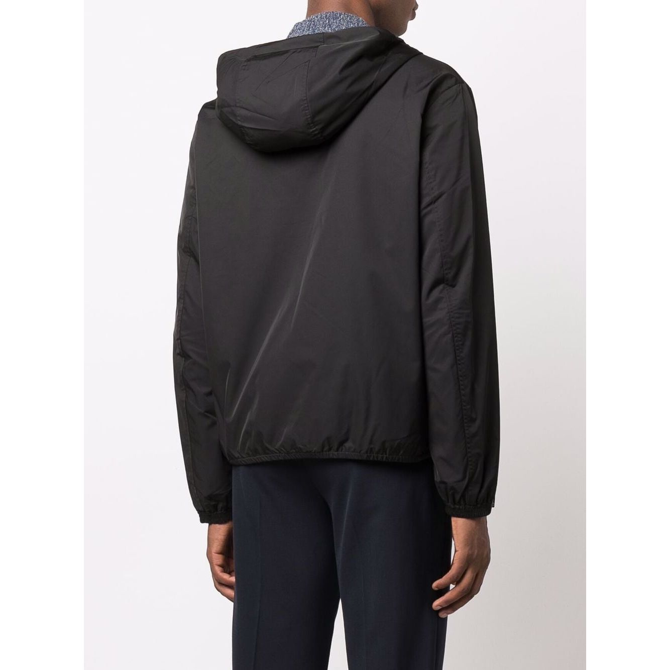 Emporio Armani water-repellent hooded jacket