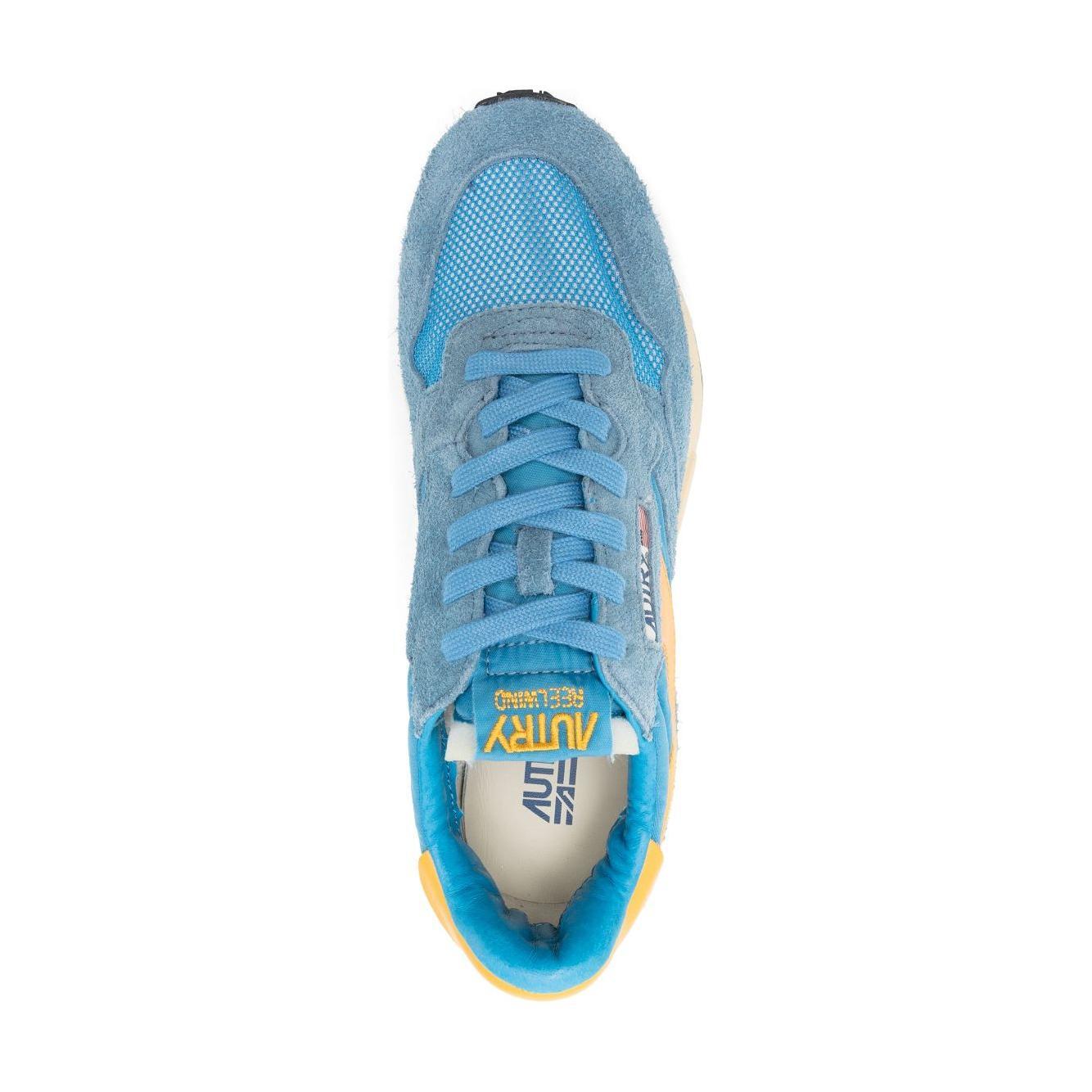 Autry Reelwind Low Sneakers in Suede & Nylon WWLMUT02-P25