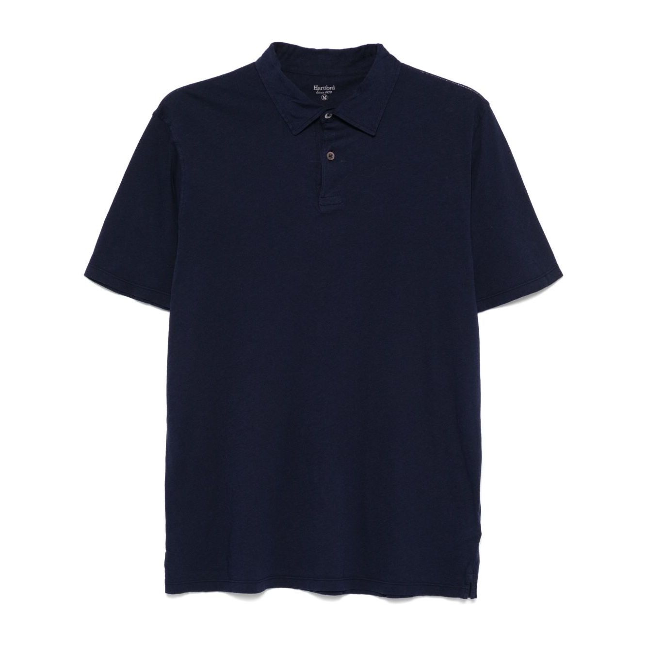 Hartford Light polo in Oxford blue Topwear