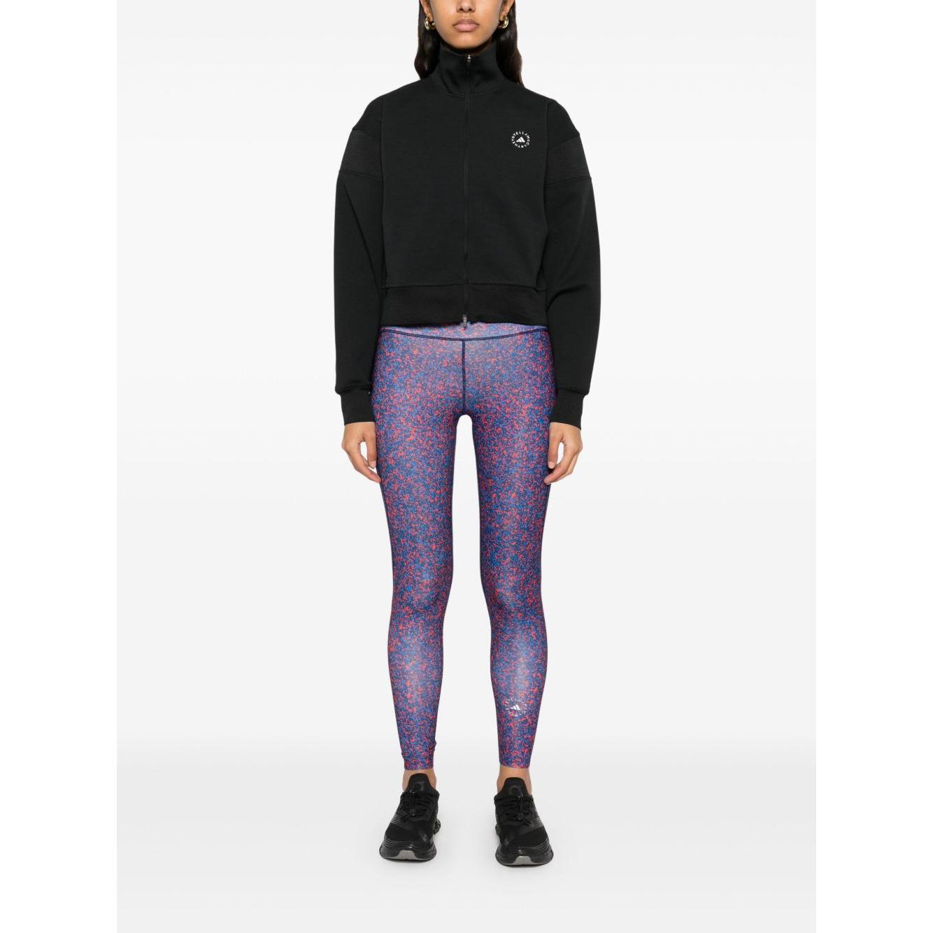 Adidas By Stella McCartney logo knitted track jacket JJ0084BLACK-P25
