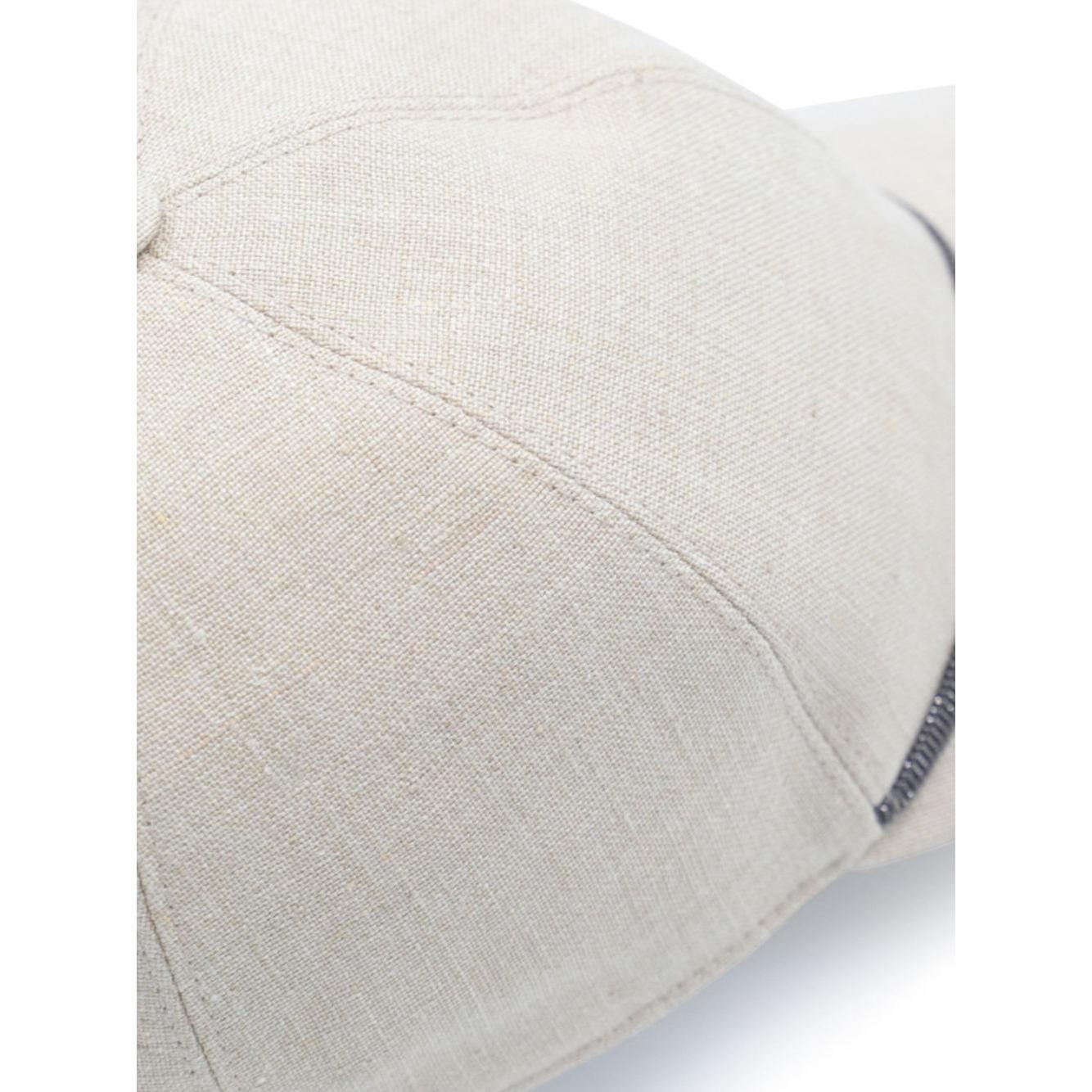Brunello Cucinelli Hats Beige Scarves Hats & Gloves Brunello Cucinelli Light Gray