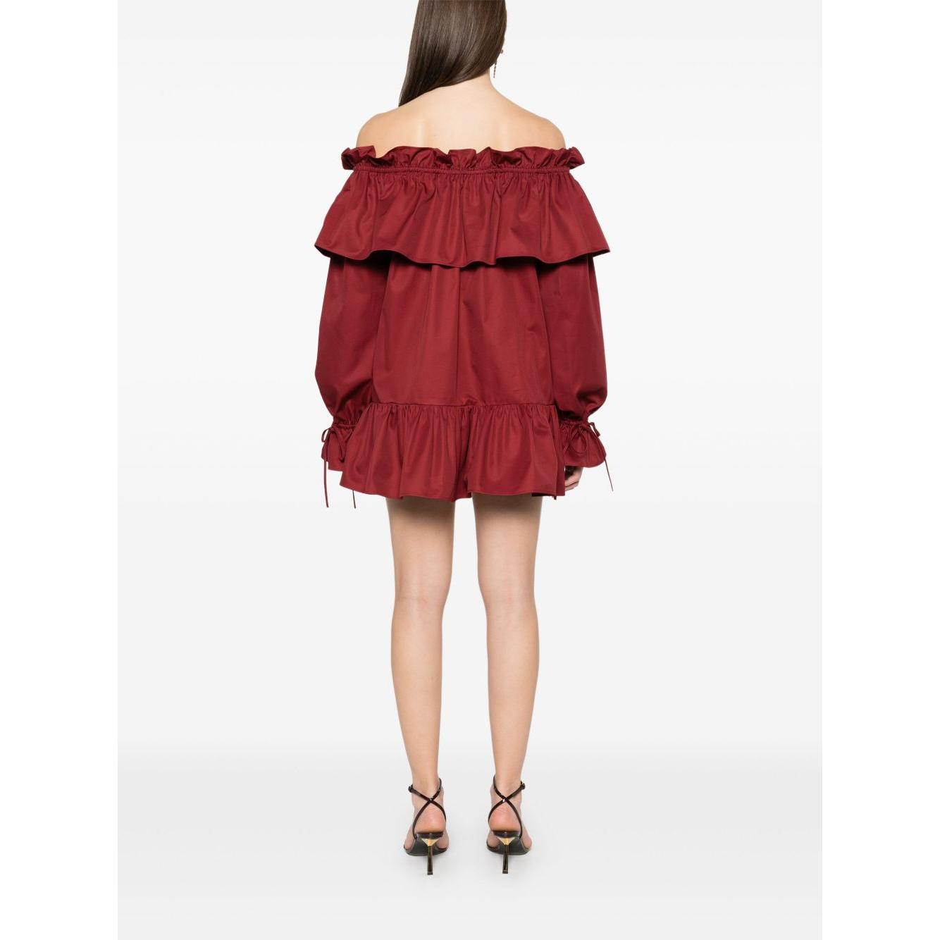 Saint Laurent Dresses Red