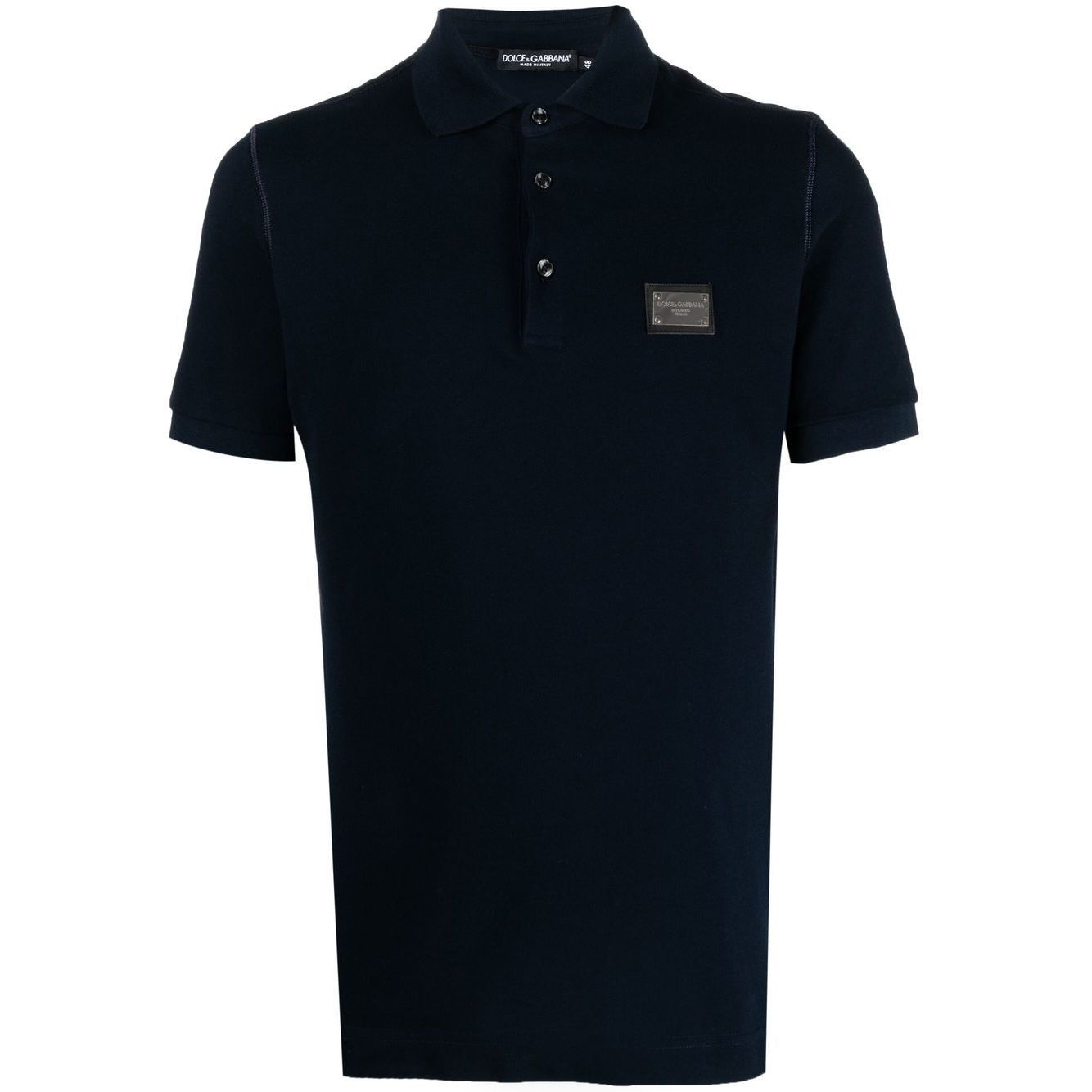 Dolce & Gabbana Logo cotton polo shirt Topwear