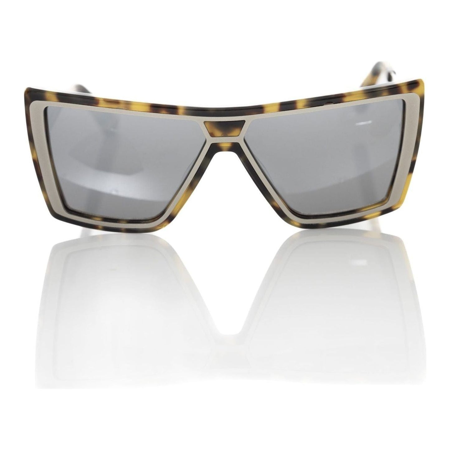 Frankie Morello Black Acetate Women's Sunglass FR-22070