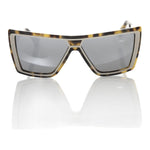 Frankie Morello Black Acetate Women's Sunglass FR-22070