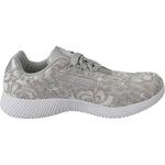 Plein Sport Silver Gleam Runner Joice Sneakers 4059623087437