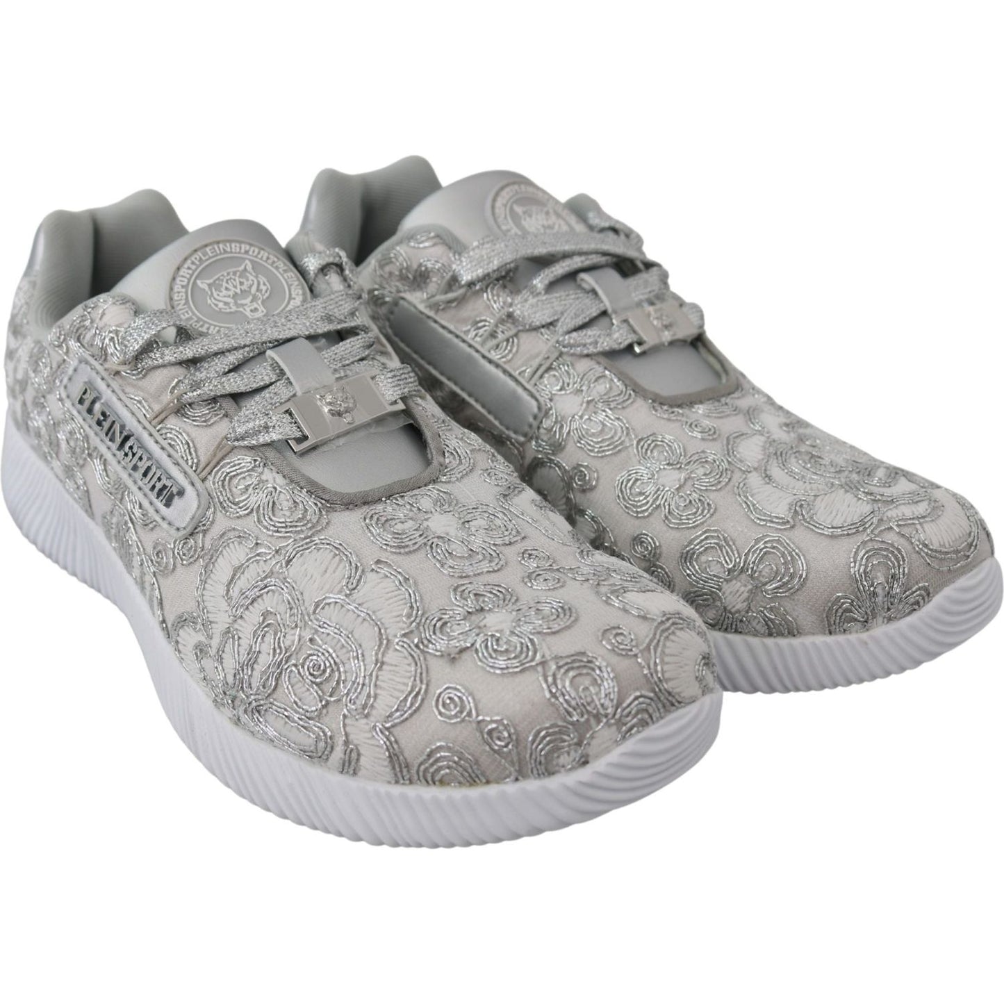 Plein Sport Silver Gleam Runner Joice Sneakers Plein Sport Dark Gray