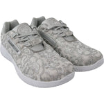 Plein Sport Silver Gleam Runner Joice Sneakers 4059623087437