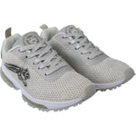 Plein Sport Glamorous Silver Gretel Sport Sneakers 4059623082128