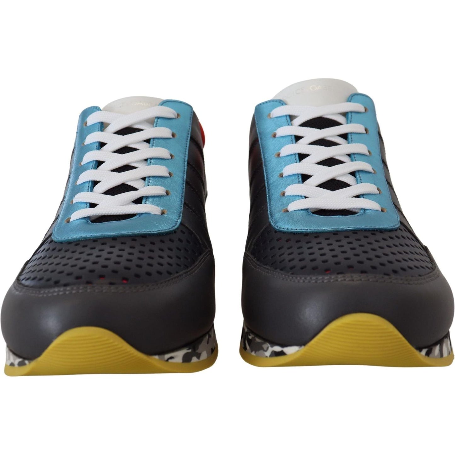 Dolce & Gabbana Multicolor Sport Low Top Shoes Sneakers MV4825- 40
