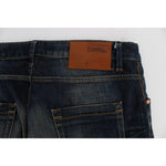 Acht Blue Wash Straight Fit Low Waist Jeans SIG30532-1