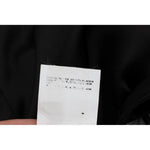Karl Lagerfeld Gray Black Silk Blouse Top SIG32530-1