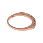 Nialaya Red Gold 925 Silver Ring SIG19069-5