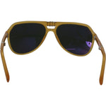 Dolce & Gabbana Yellow Acetate Black Lens Aviator DG4196 Sunglasses GLA1175