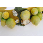 Dolce & Gabbana Yellow Lemons Sicily Crystal Diadem Tiara Headband SMY184