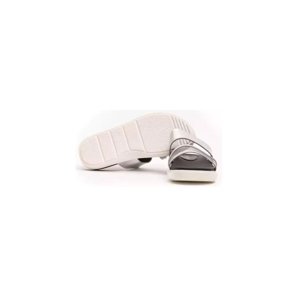 Péché Originel Silver Polyethylene Women Sandal PC-18724-EU39/US9-FBB-225