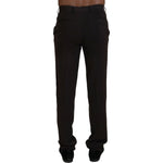 BENCIVENGA Elegant Brown Italian Dress Pants BENCIVENGA Black