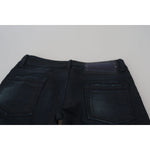 Acht Blue Low Waist Slim Fit Women Denim Jeans PAN71837-26