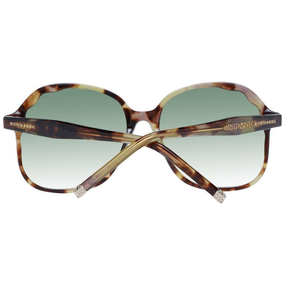 Scotch & Soda multicolor butterfly sunglasses for women with gradient lenses and acetate full-rim frame.