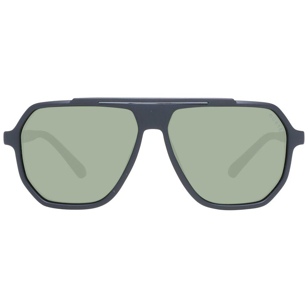 Guess Black Men Sunglasses Guess Dark Gray