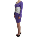 Cavalli Purple longsleeved dress SIG11484-4