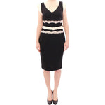 Cavalli Black lace sheath dress GSD10038-1