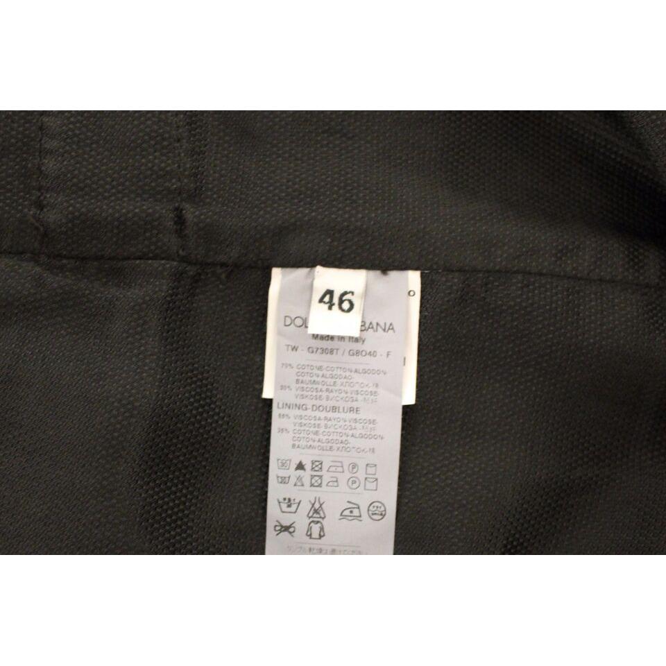 Dolce & Gabbana Elegant Black Dress Vest Dolce & Gabbana Dark Slate Gray