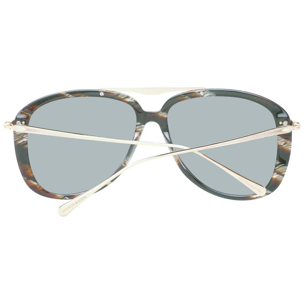 Scotch & Soda Black Men Sunglasses SC-1047747
