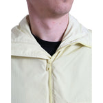 Dolce & Gabbana Yellow Nylon Collared Full Zip Parka Jacket JKT3757-50