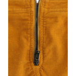 Costume National Yellow corduroy mini skirt SIG11640-1
