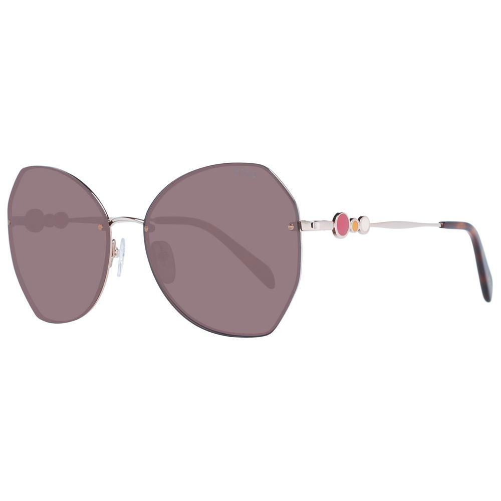 Emilio Pucci Rose Gold Women Sunglasses Emilio Pucci Slate Gray