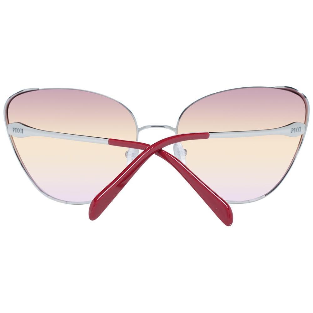 Emilio Pucci Silver Women Sunglass