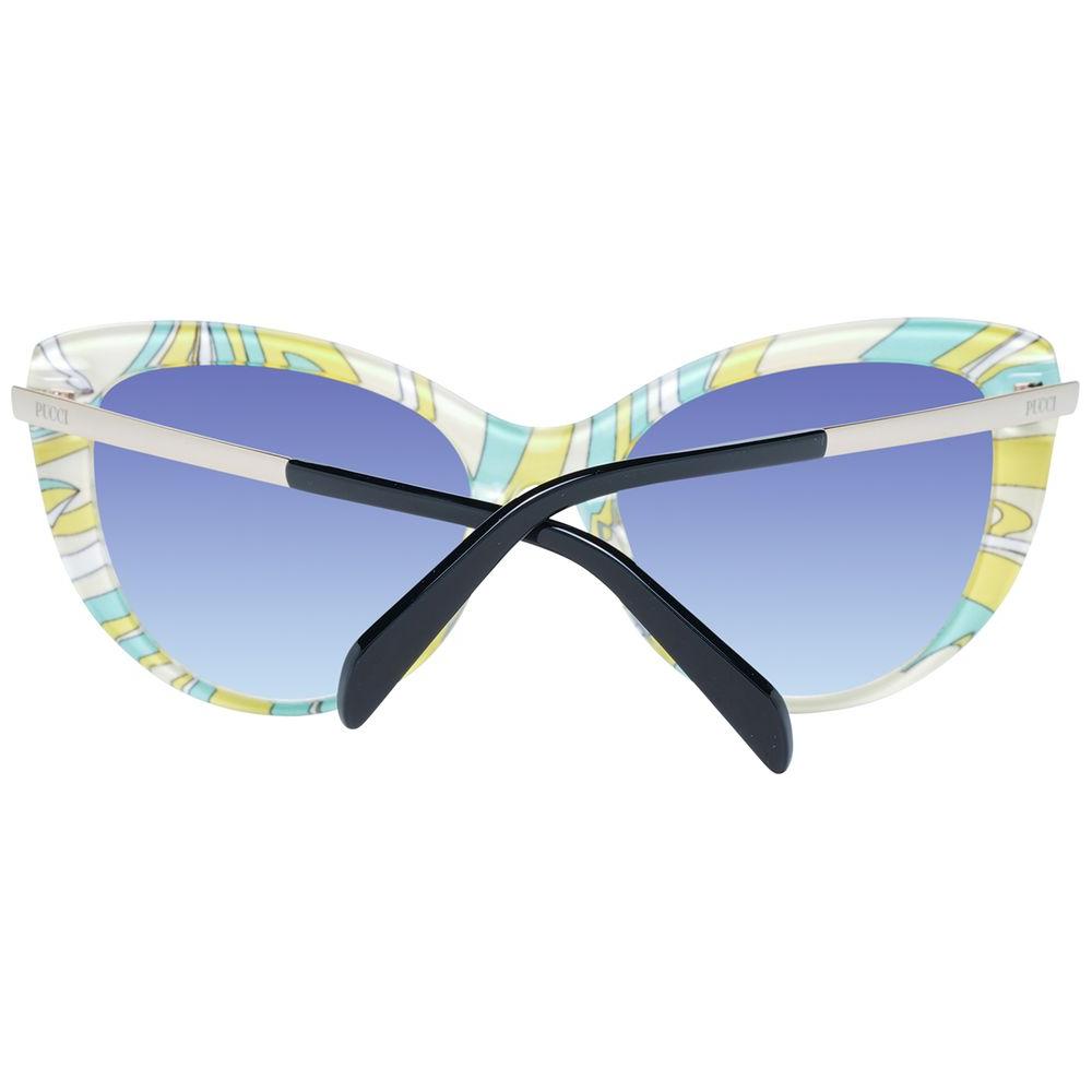 Emilio Pucci Black Women Sunglasses Emilio Pucci Light Steel Blue